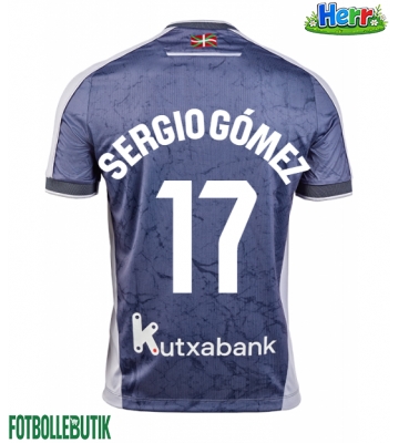 Real Sociedad Sergio Gomez #17 Bortatröja 2025-26 Kortärmad